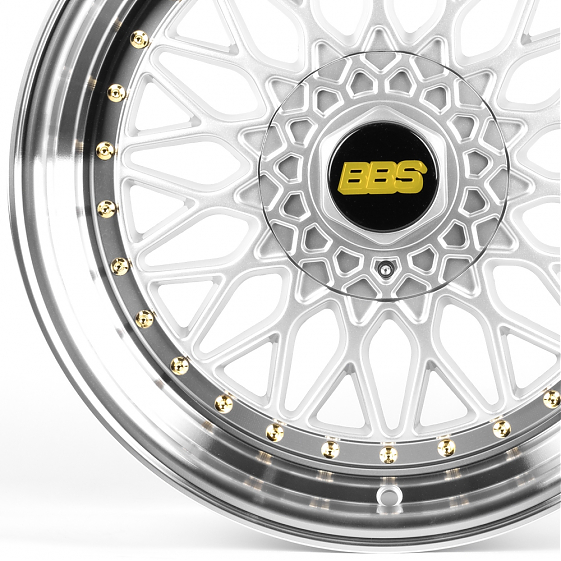 Литые диски 82178 BBS 7679R-CT480 17 J8.5 ET35 5x100/5x114.3 73.1 серебро + полированный обод: Фото 2