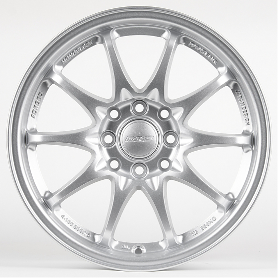 Литые диски 81241 Rays WT290-CS214 15 J7 ET35 4x100/4x114.3 73.1 серебро: Фото 1