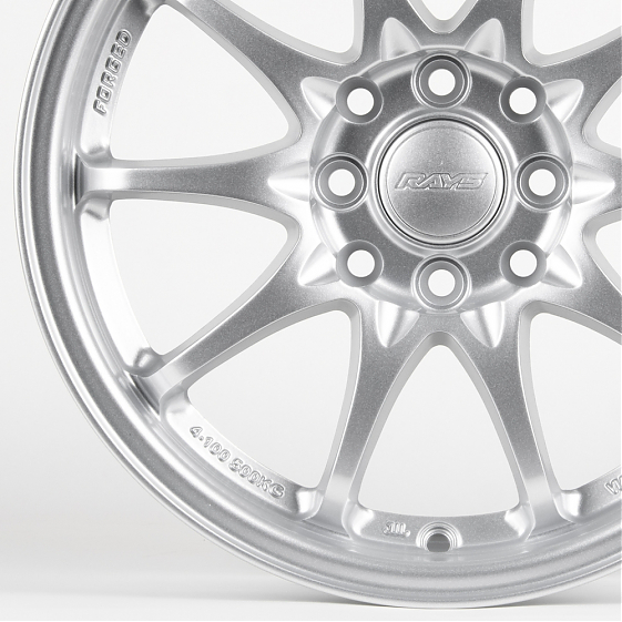 Литые диски 81241 Rays WT290-CS214 15 J7 ET35 4x100/4x114.3 73.1 серебро: Фото 2