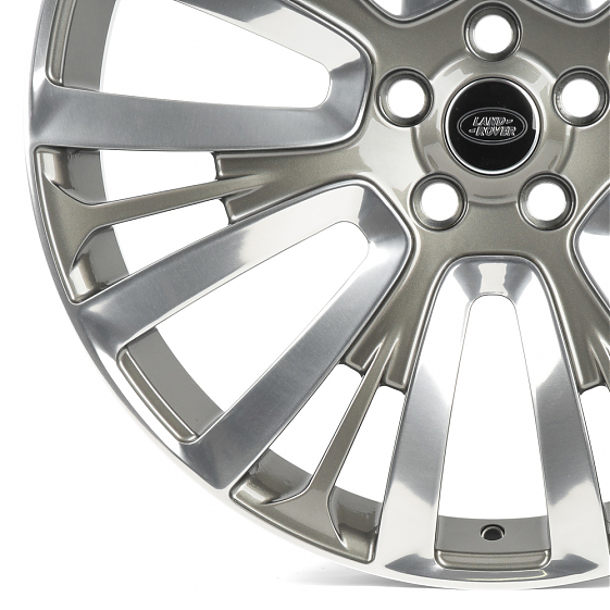 Кованые диски 71622 CMST FG442-DS227 21 J9.5 ET48 5x120 72.6 графит + полированные спицы: Фото 4