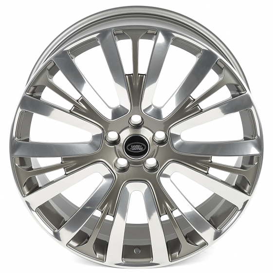 Кованые диски 71622 CMST FG442-DS227 21 J9.5 ET48 5x120 72.6 графит + полированные спицы: Фото 5