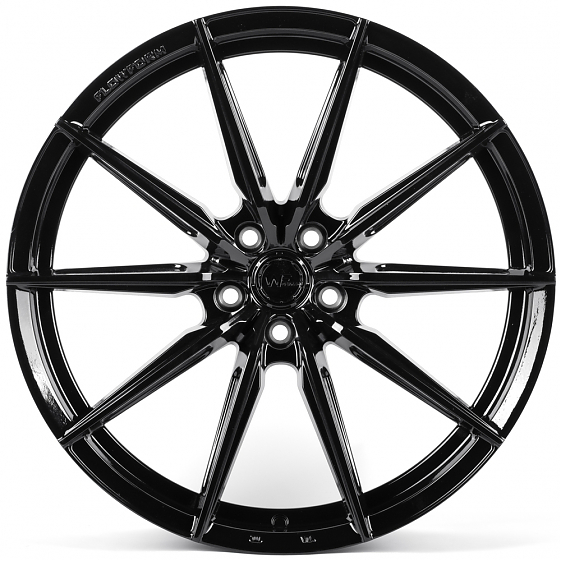 Литые диски 82624 WF XF005 20 J9 ET35 5x114.3 73.1 чёрный глянцевый: Фото 1