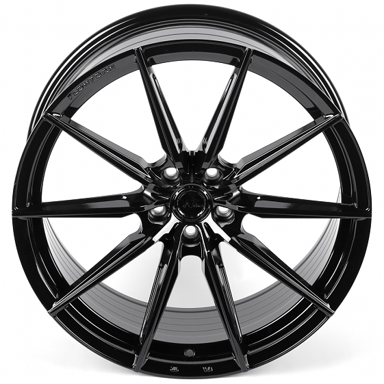 Литые диски 82624 WF XF005 20 J9 ET35 5x114.3 73.1 чёрный глянцевый: Фото 3