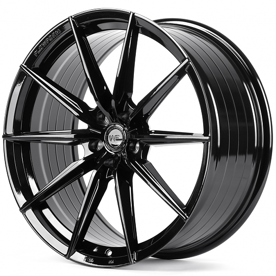 Литые диски 82624 WF XF005 20 J9 ET35 5x114.3 73.1 чёрный глянцевый: Фото 5
