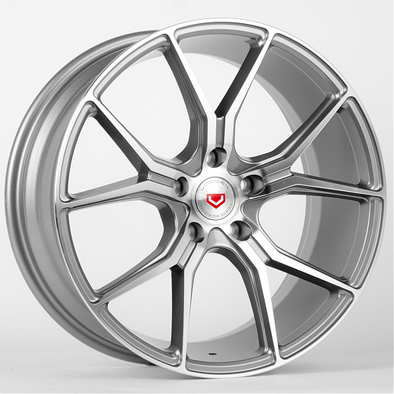 Литые диски 80368 Vossen 59783-SB395 18 J9 ET40 5x114.3 73.1 графит + полированные спицы: Фото 4