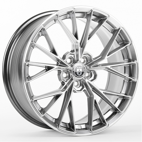 Литые диски 81166 HRE ZS091-SV281 18 J8 ET38 5x100 73.1 серебро тёмное: Фото 4