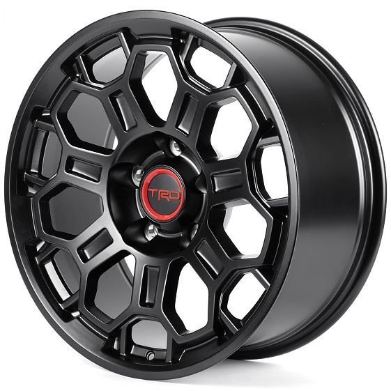 Литые диски 82189 TRD FA672-CT524 20 J9 ET12 5x150 110.1 чёрный матовый: Фото 5