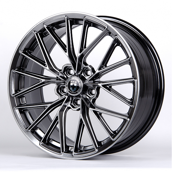 Литые диски 80860 HRE 5553X-SK163 18 J8 ET38 5x114.3 73.1 серебро тёмное: Фото 4