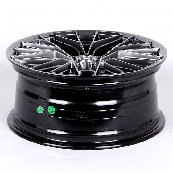 Литые диски 80860 HRE 5553X-SK163 18 J8 ET38 5x114.3 73.1 серебро тёмное: Фото 6