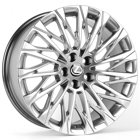 Литые диски 81730 Lexus FC3103-DS345 19 J8.5 ET35 5x114.3 60.1 серебро тёмное: Фото 4