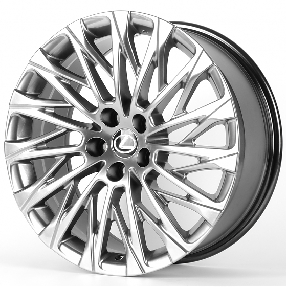 Литые диски 81730 Lexus FC3103-DS345 19 J8.5 ET35 5x114.3 60.1 серебро тёмное: Фото 5