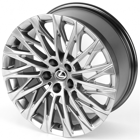 Литые диски 81730 Lexus FC3103-DS345 19 J8.5 ET35 5x114.3 60.1 серебро тёмное: Фото 6