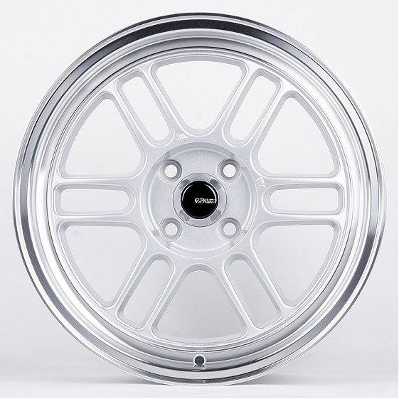 Литые диски 80888 Enkei 60423-CS223 16 J7 ET35 4x100 73.1 серебро + полированные спицы: Фото 1
