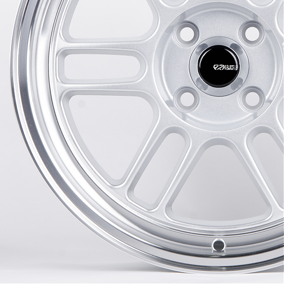 Литые диски 80888 Enkei 60423-CS223 16 J7 ET35 4x100 73.1 серебро + полированные спицы: Фото 2