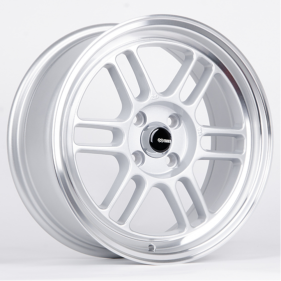 Литые диски 80888 Enkei 60423-CS223 16 J7 ET35 4x100 73.1 серебро + полированные спицы: Фото 4