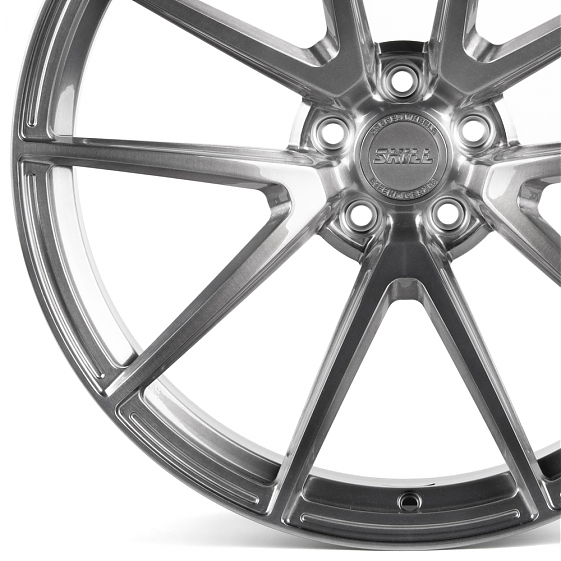Кованые диски H240601G SKILL SL717-SK350 21 J10 ET21 5x112 66.5 серебро тёмное: Фото 2