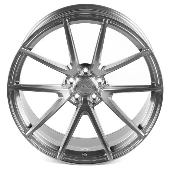 Кованые диски H240601G SKILL SL717-SK350 21 J10 ET21 5x112 66.5 серебро тёмное: Фото 3