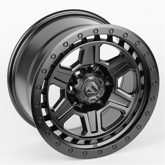 Литые диски 80152 FUEL JT185-7-DS185 17 J9 ET0 6x139.7 110.1 чёрный матовый: Фото 6