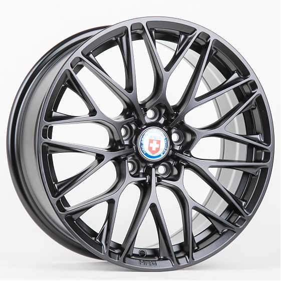 Литые диски 80162 HRE JT088-7-CS233 17 J7.5 ET35 5x112 66.5 чёрный: Фото 5