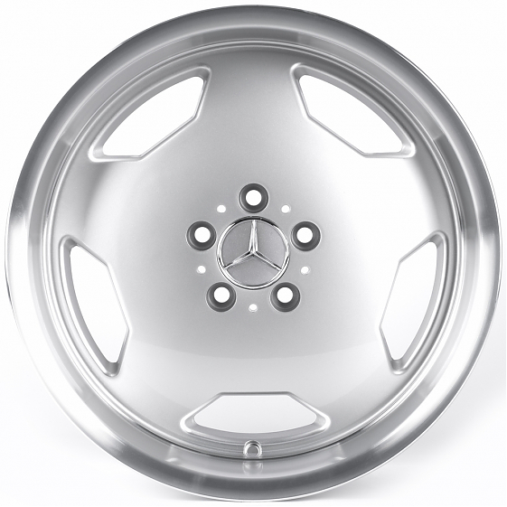 Литые диски 82045 Mercedes-Benz iV-1406-CT494 18 J9 ET35 5x112 66.56 серебро + полированный обод: Фото 1