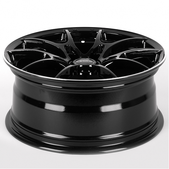 Литые диски 81917 Rays IVF-691-SM155 17 J7.5 ET35 5x112 66.56 чёрный глянцевый + полированный обод: Фото 7
