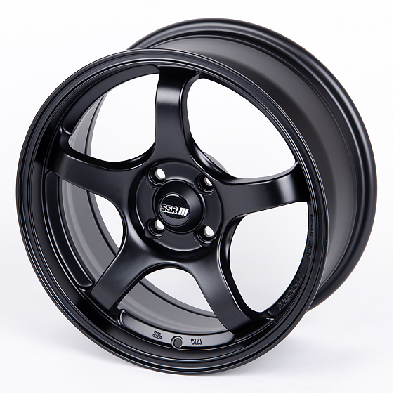 Литые диски 80739 SSR 1783-CS223 16 J7 ET35 4x100 73.1 чёрный матовый: Фото 5