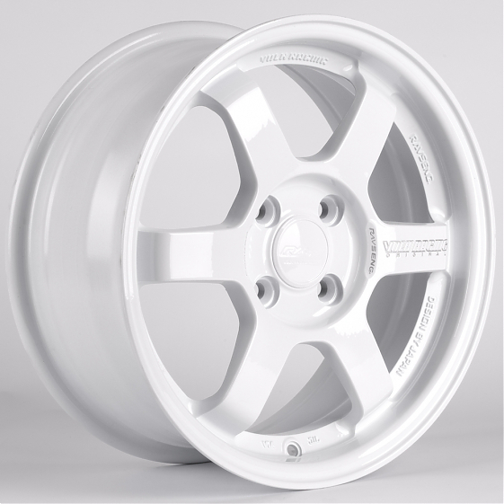 Литые диски 81985 Rays 6019X-FG543 15 J6.5 ET40 4x100 73.1 белый глянцевый: Фото 3