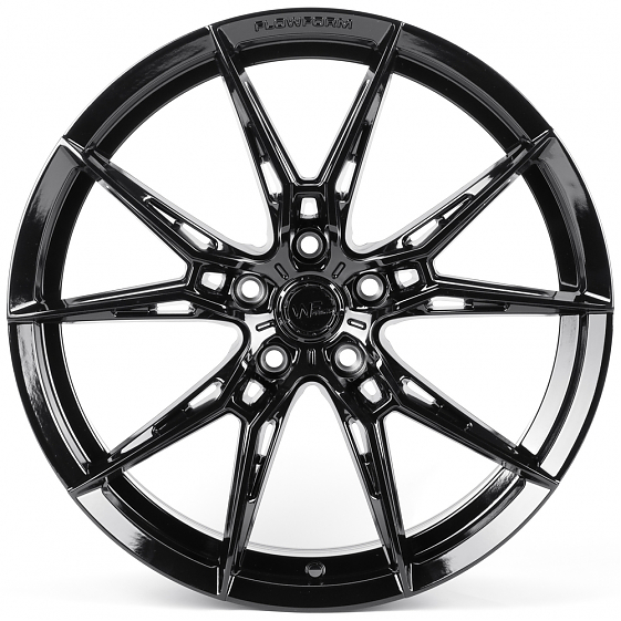 Литые диски 82300 WF XF050-SM187 19 J9.5 ET38 5x112 66.45 чёрный глянцевый: Фото 1