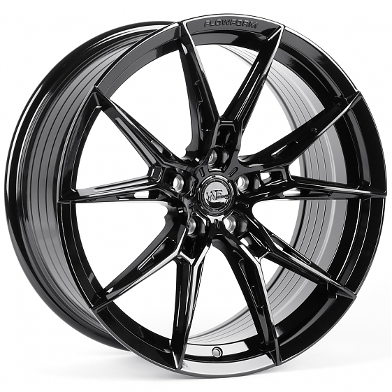 Литые диски 82300 WF XF050-SM187 19 J9.5 ET38 5x112 66.45 чёрный глянцевый: Фото 4