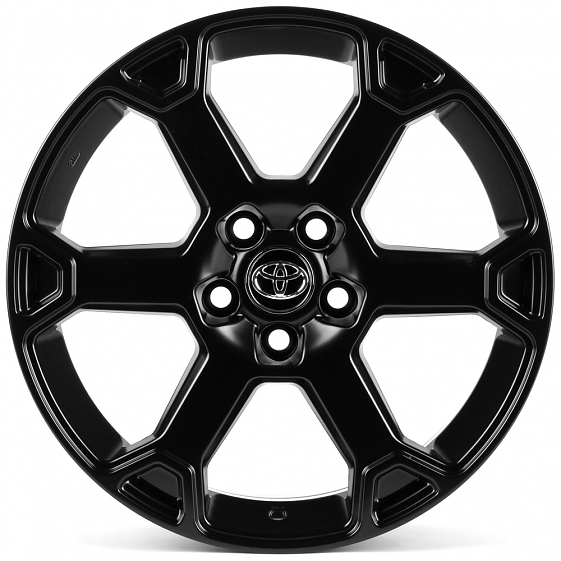 Литые диски 82607 Toyota IVF-3558-H3558F 18 J7.5 ET40 5x114.3 60.1 чёрный матовый: Фото 1