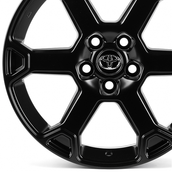 Литые диски 82607 Toyota IVF-3558-H3558F 18 J7.5 ET40 5x114.3 60.1 чёрный матовый: Фото 2