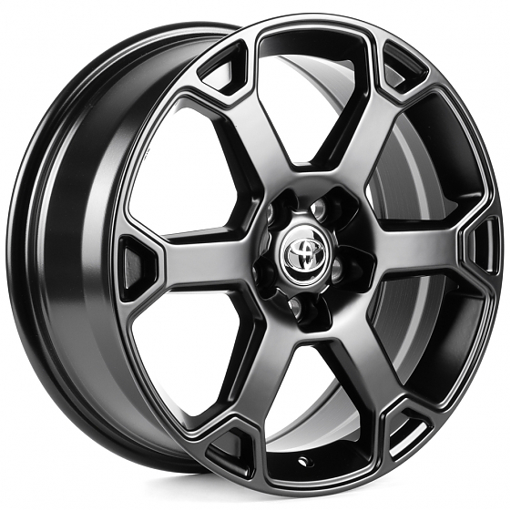 Литые диски 82607 Toyota IVF-3558-H3558F 18 J7.5 ET40 5x114.3 60.1 чёрный матовый: Фото 4