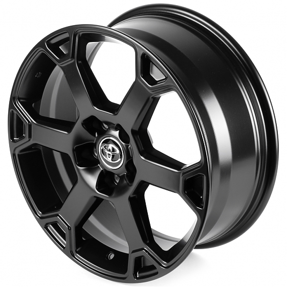 Литые диски 82607 Toyota IVF-3558-H3558F 18 J7.5 ET40 5x114.3 60.1 чёрный матовый: Фото 6