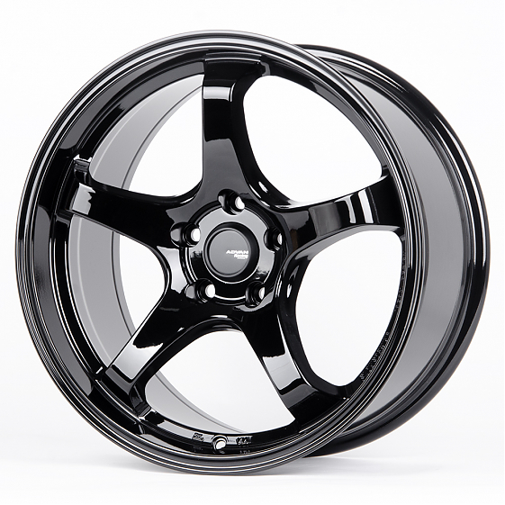 Литые диски 80799 Advan 1783-SK164 18 J8.5 ET35 5x114.3 73.1 чёрный глянцевый: Фото 5