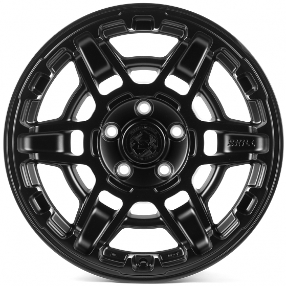 Кованые диски H250117G SKILL SV531-SB533 18 J9 ET0 5x127 71.5 чёрный матовый: Фото 1