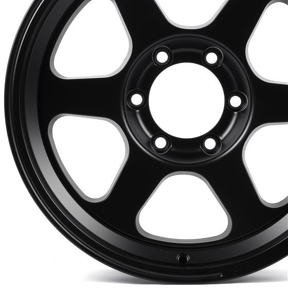 Литые диски 82157 Rays 6070X 18 J9 ET0 6x139.7 106.1 чёрный матовый: Фото 2