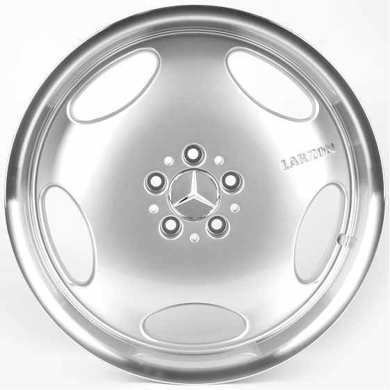 Литые диски 82343 Mercedes-Benz iV1218-CT495 18 J9.5 ET35 5x112 66.6 серебро + полированный обод: Фото 1