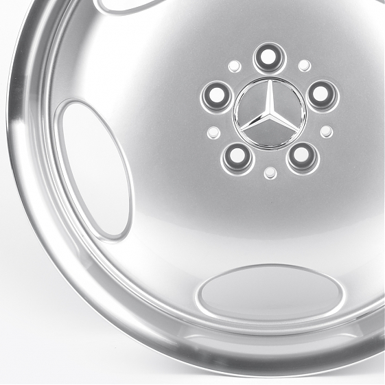 Литые диски 82343 Mercedes-Benz iV1218-CT495 18 J9.5 ET35 5x112 66.6 серебро + полированный обод: Фото 2