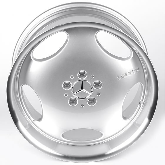 Литые диски 82343 Mercedes-Benz iV1218-CT495 18 J9.5 ET35 5x112 66.6 серебро + полированный обод: Фото 3