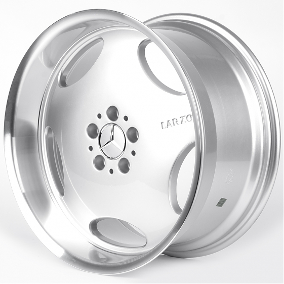 Литые диски 82343 Mercedes-Benz iV1218-CT495 18 J9.5 ET35 5x112 66.6 серебро + полированный обод: Фото 5