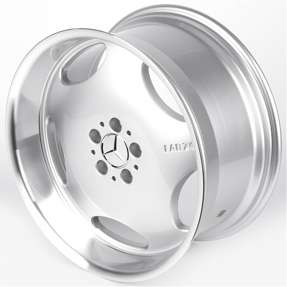Литые диски 82343 Mercedes-Benz iV1218-CT495 18 J9.5 ET35 5x112 66.6 серебро + полированный обод: Фото 6