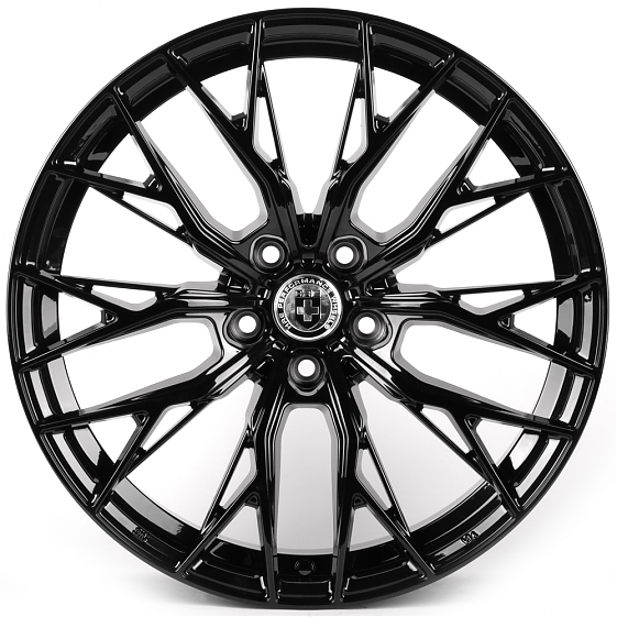 Литые диски 81934 HRE IVF-3243-DS345 19 J8.5 ET35 5x114.3 73.1 чёрный: Фото 1