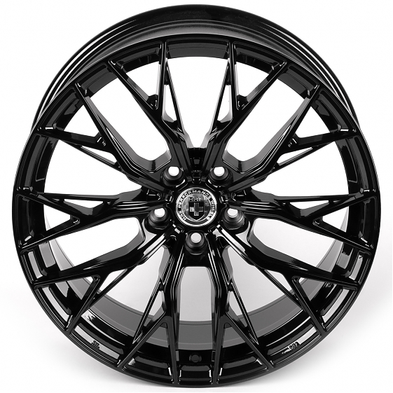 Литые диски 81934 HRE IVF-3243-DS345 19 J8.5 ET35 5x114.3 73.1 чёрный: Фото 3