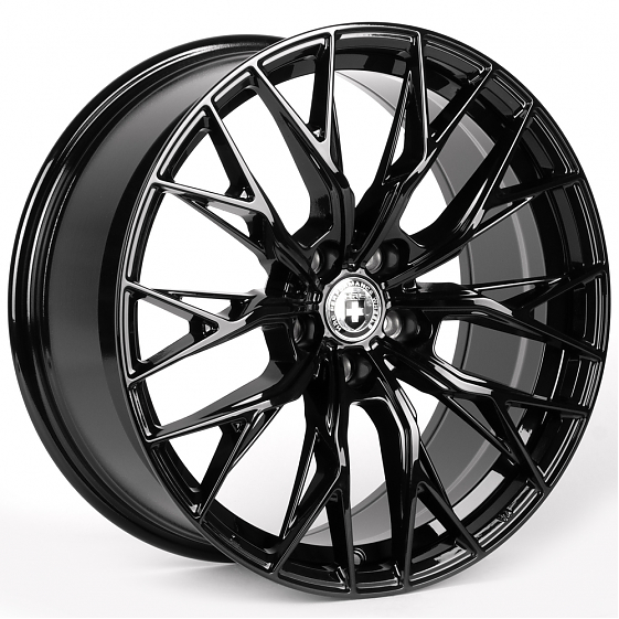 Литые диски 81934 HRE IVF-3243-DS345 19 J8.5 ET35 5x114.3 73.1 чёрный: Фото 4