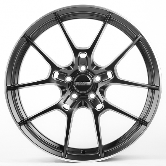 Литые диски 80378 Rays WC001-SK163 18 J8 ET40 5x100 73.1 чёрный: Фото 1