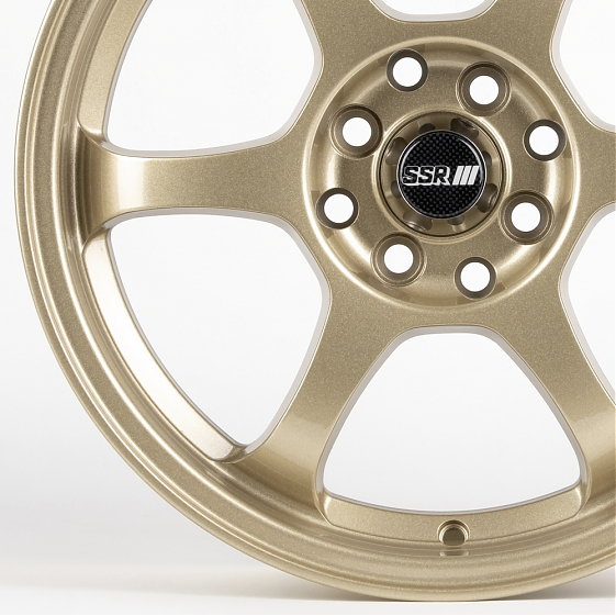 Литые диски 81257 SSR 6052X-SV262 16 J7 ET40 4x100/4x114.3 73.1 золото: Фото 2