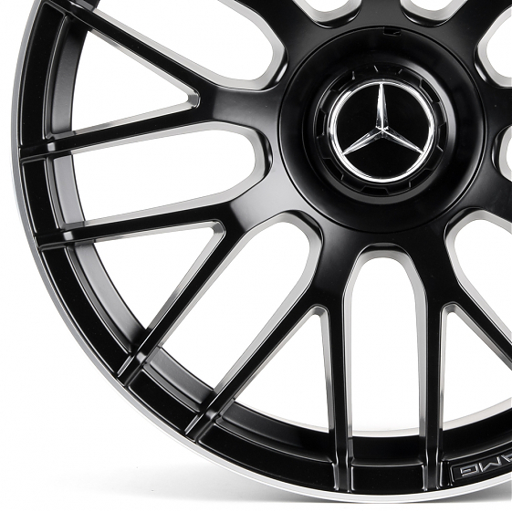 Литые диски 81023 Mercedes-Benz SV296-231295-2 19 J9.5 ET45 5x112 66,56 чёрный матовый + полированны: Фото 2