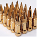 Комплект гаек 20114 Rays пули конус 12x1,25 золото HEX 17