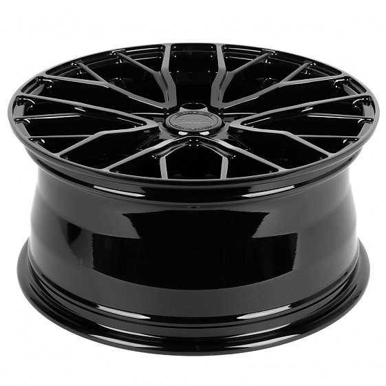 Кованые диски H250924W SKILL SL509-CS381 18 J8.5 ET40 5x150 110.1 чёрный глянцевый + полировка + тём: Фото 7