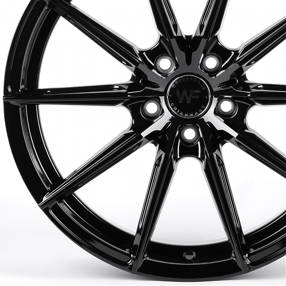 Литые диски 82210 WF XL6004-DS329 18 J8 ET35 5x108 73.1 чёрный глянцевый: Фото 2